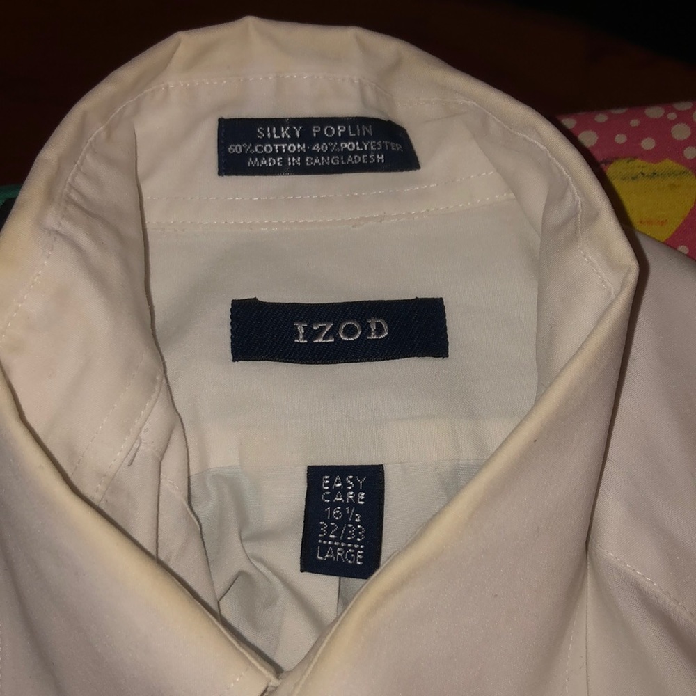 Izod White Button Down - image 2